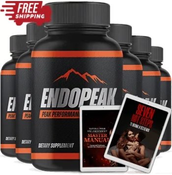 EndoPeak natural men’s wellness supplement bottle designed to support energy, stamina, and overall vitality