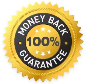 EndoPeak money back guarantee badge ensuring risk-free purchase